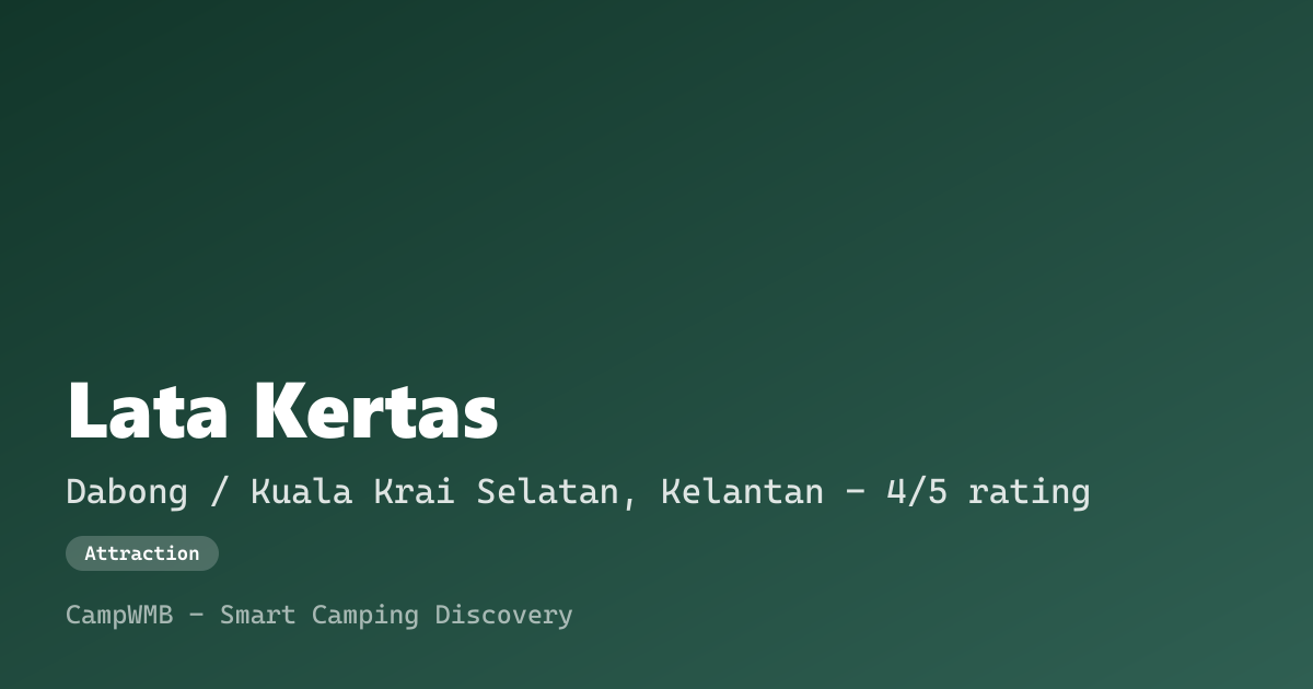Visual sementara Lata Kertas