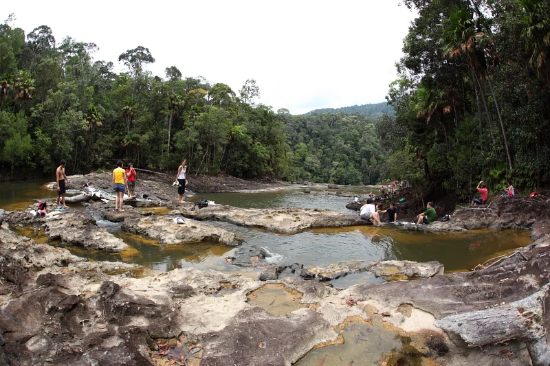 Air Terjun Buaya Sangkut — foto sebenar 4