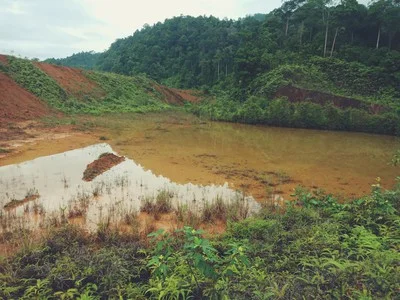 Air Terjun Pelepah Kiri — foto sebenar berbeza 3