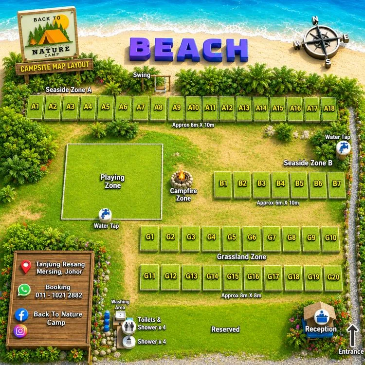 Back To Nature Camp — foto sebenar 2