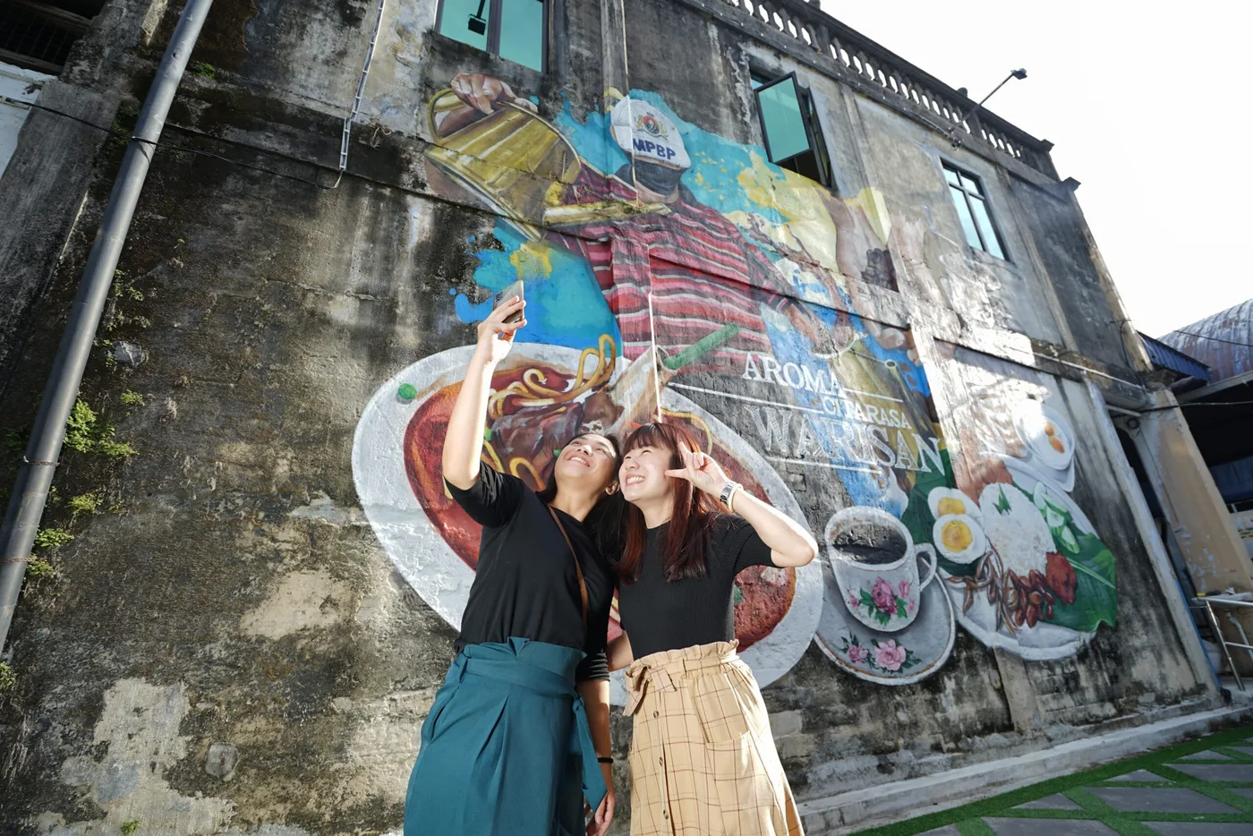 Batu Pahat Street Art — foto sebenar 2
