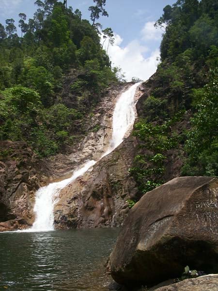 Gambar 2 Berkelah Waterfall Camp