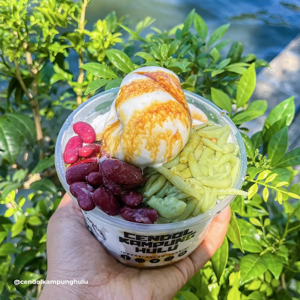 Gambar Cendol Kampung Hulu Muar