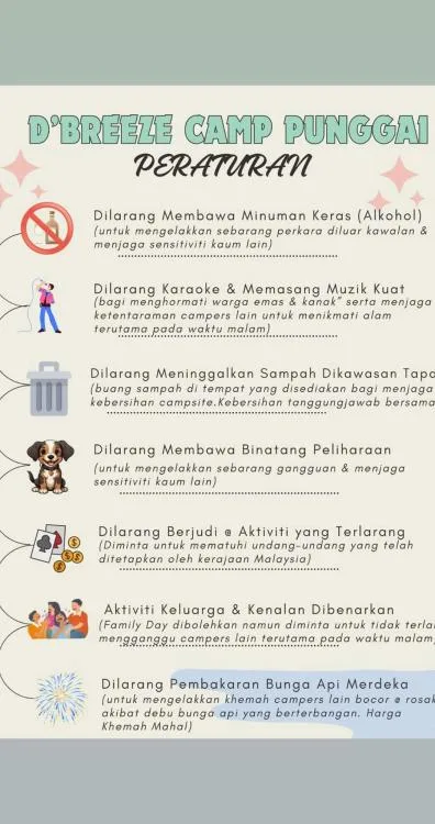 D'Breeze Campsite — foto sebenar 2