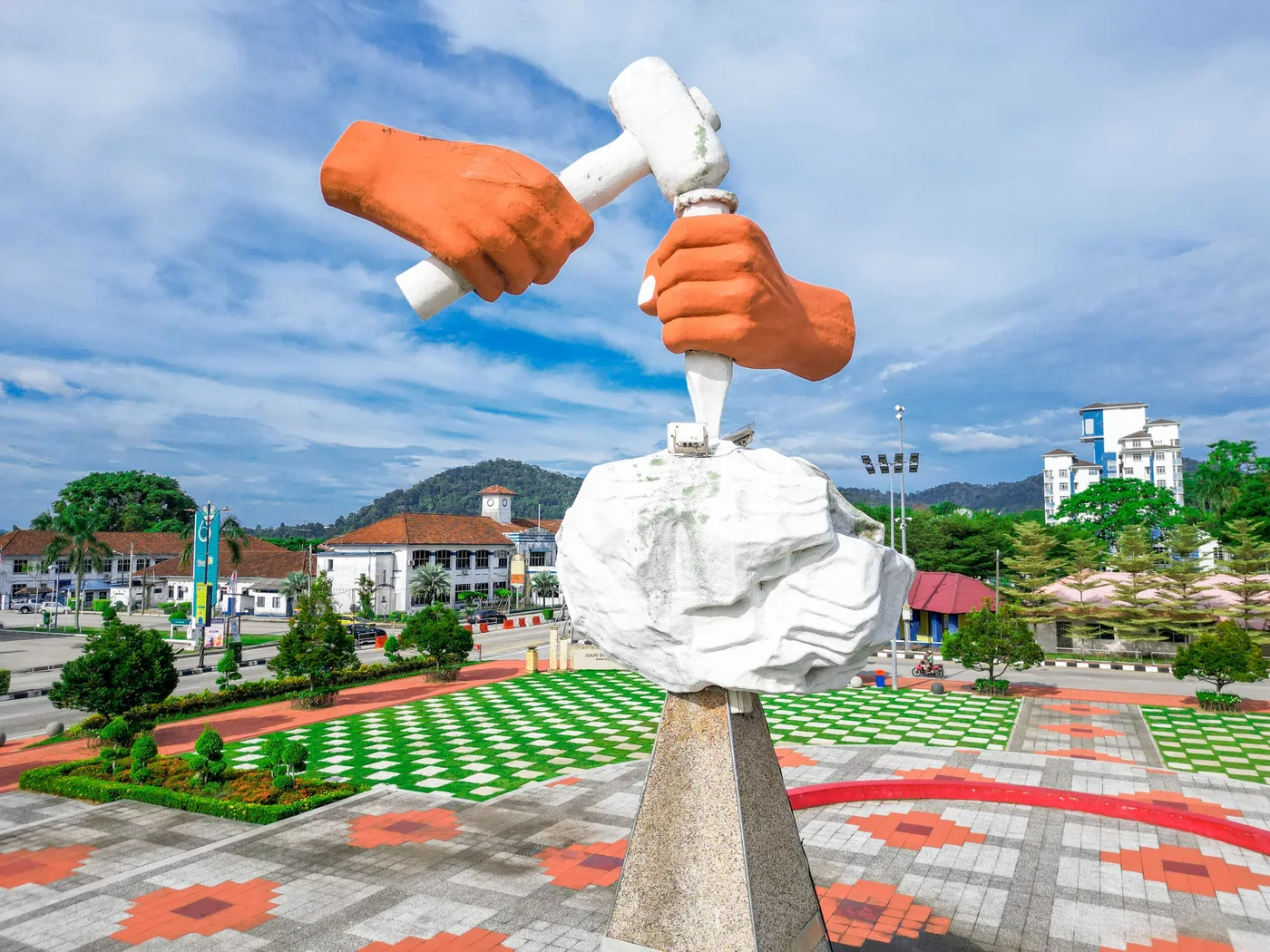 Dataran Penggaram Batu Pahat — foto sebenar 6
