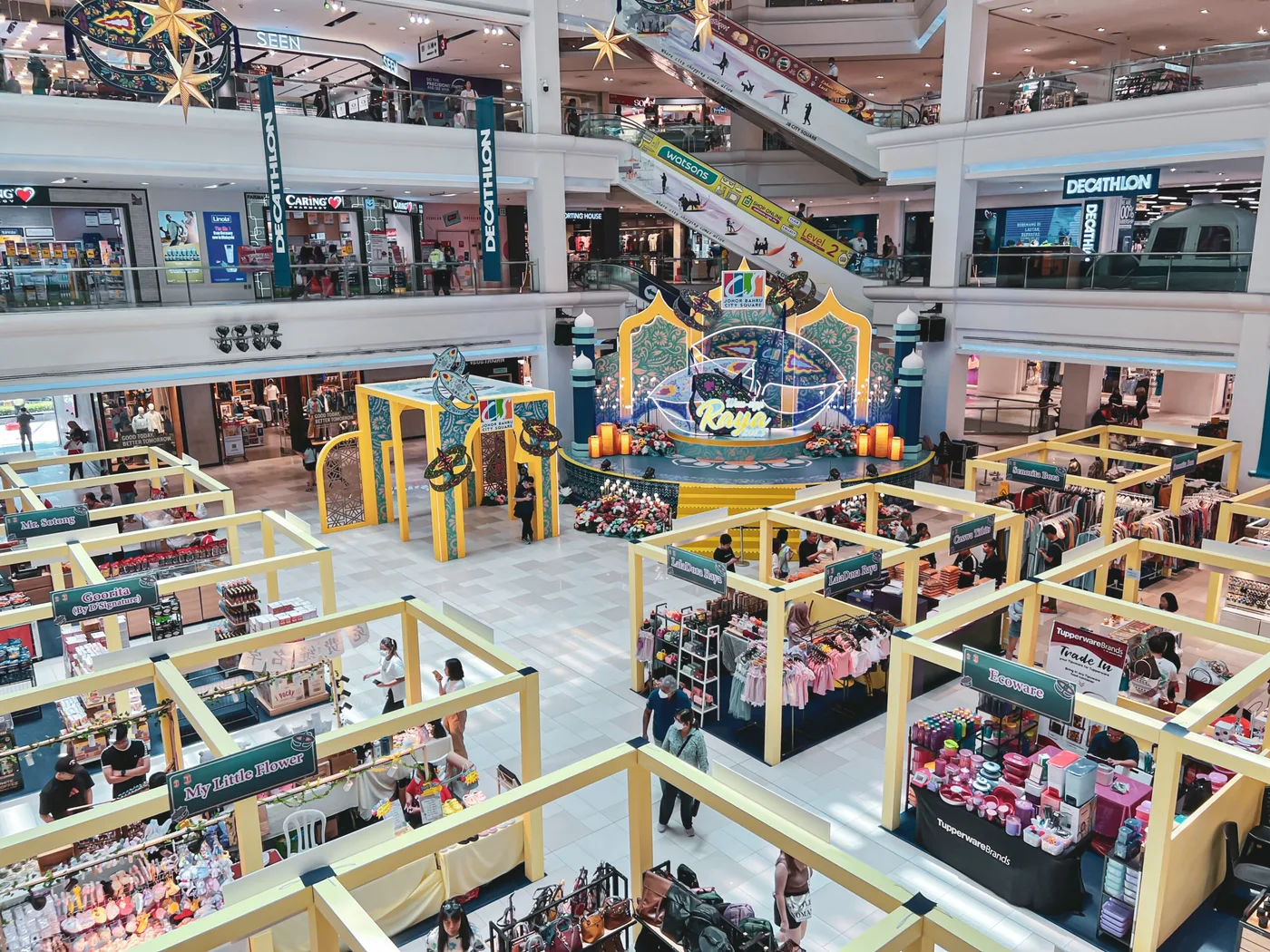 Johor Bahru City Square — foto sebenar 4