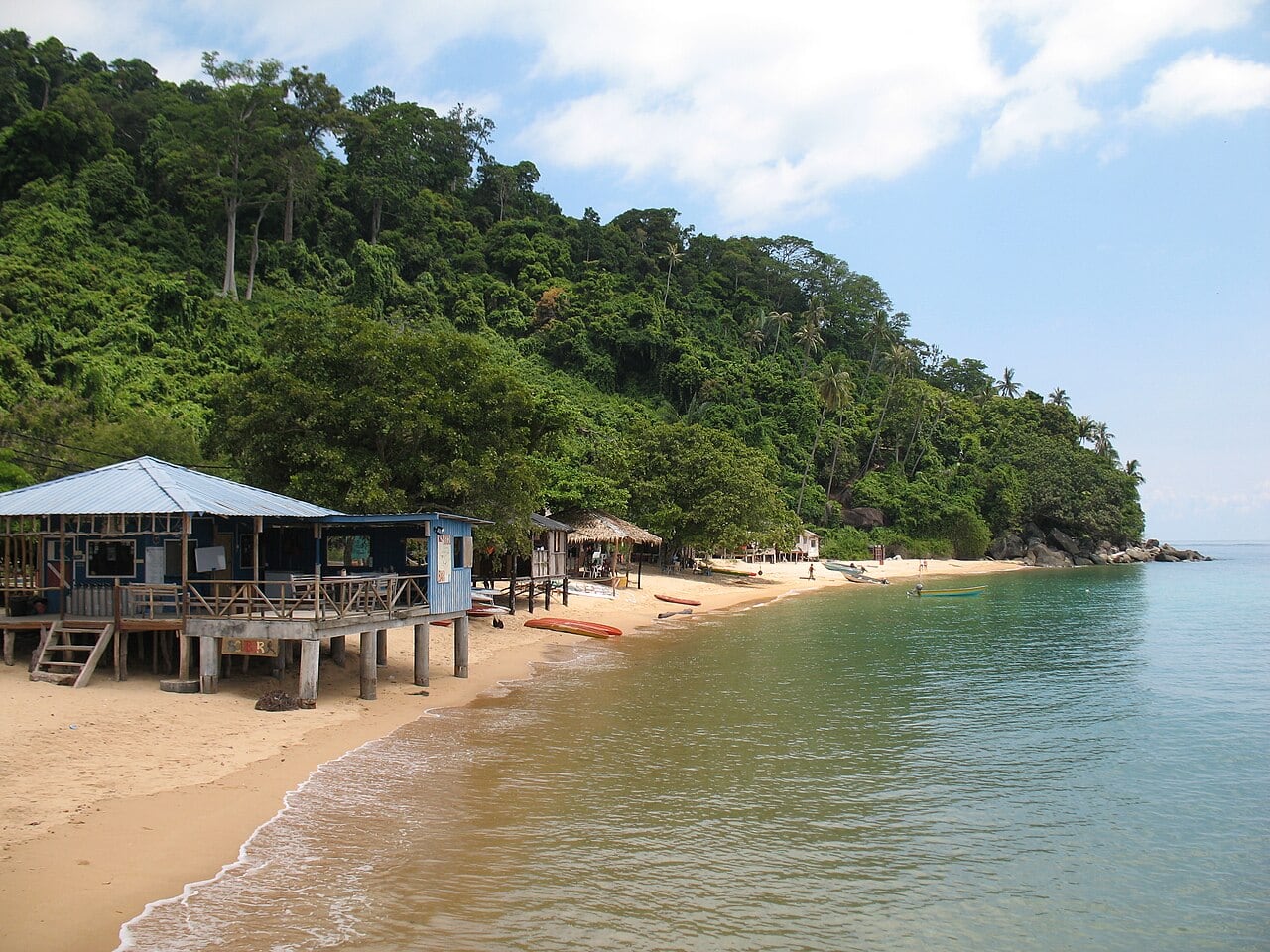Gambar Kampung Paya Tioman