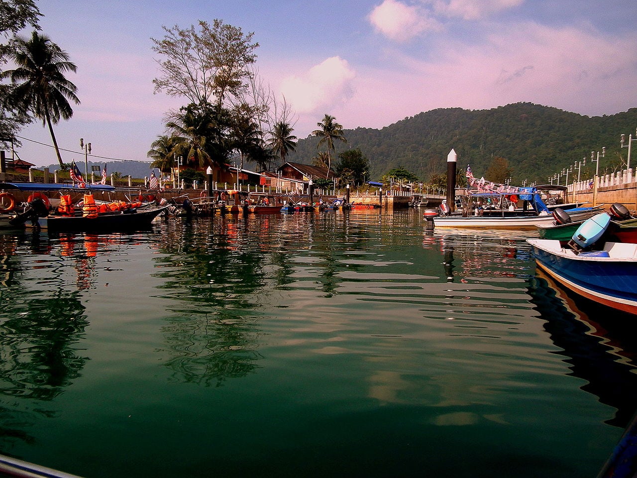 Gambar Kampung Tekek Tioman