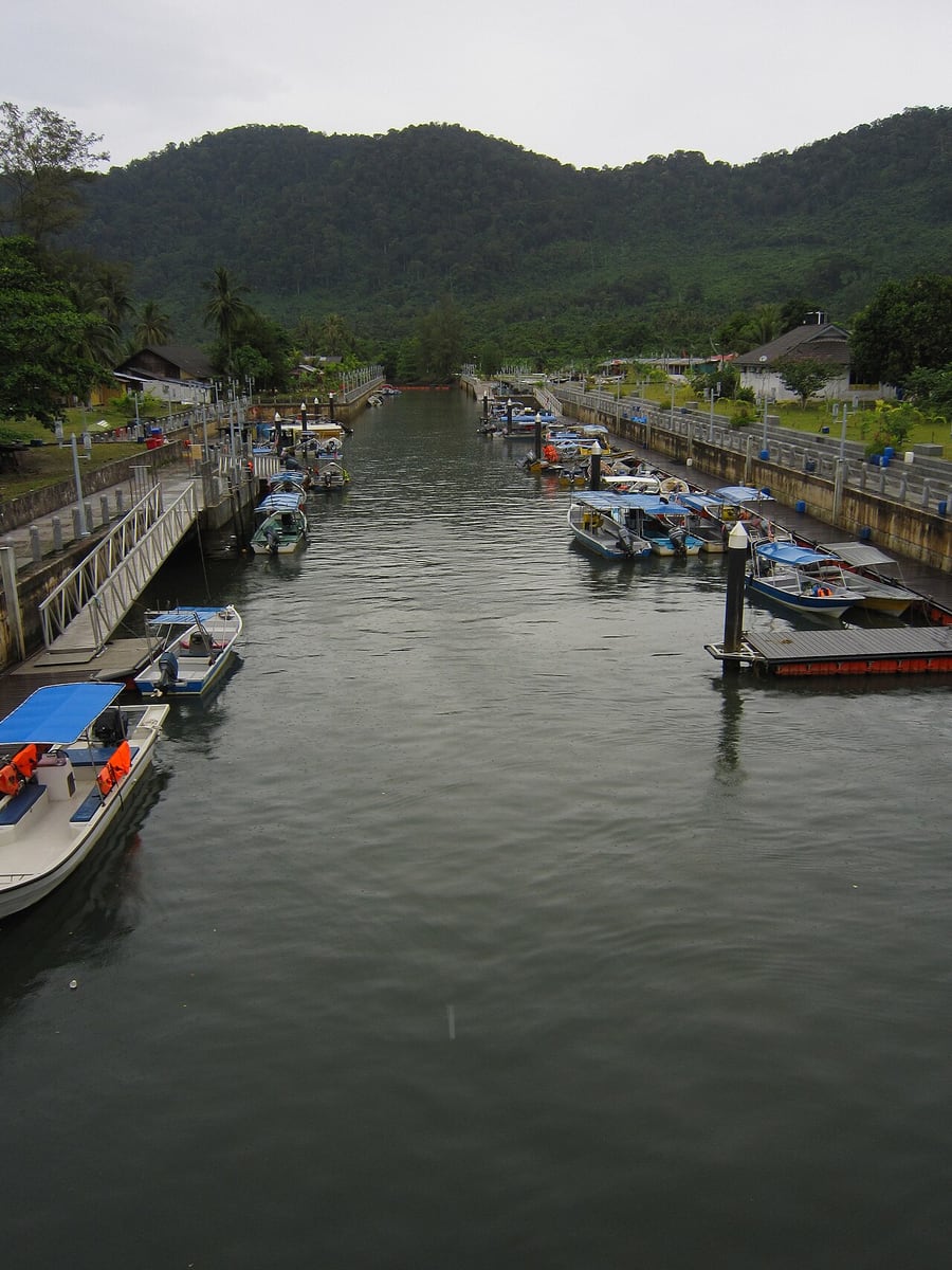 Gambar 3 Kampung Tekek Tioman