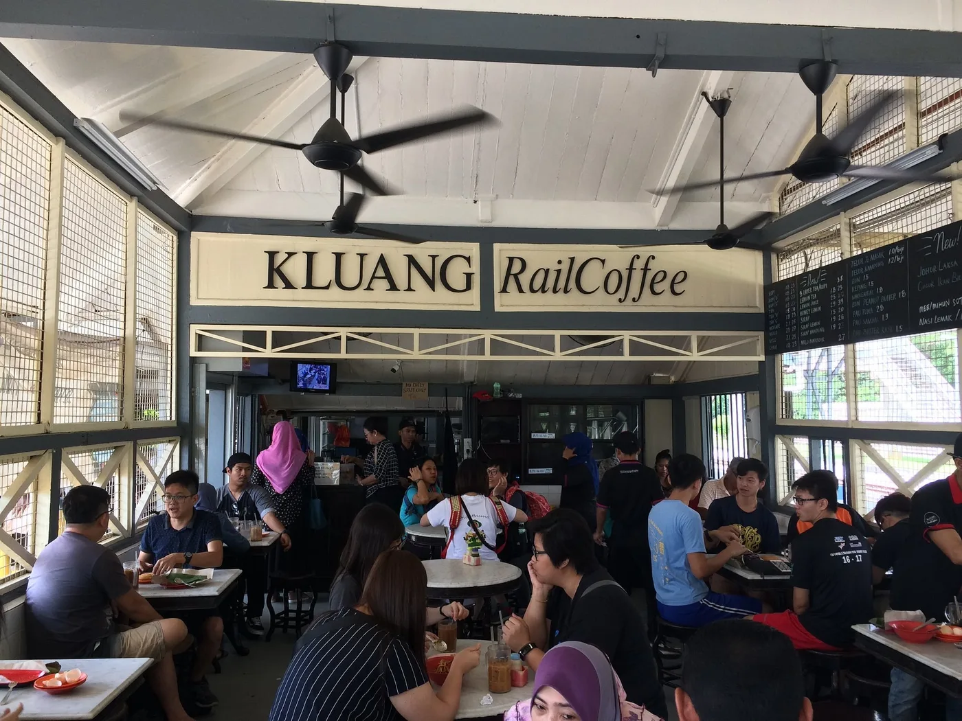Kluang Rail Coffee — foto sebenar 6