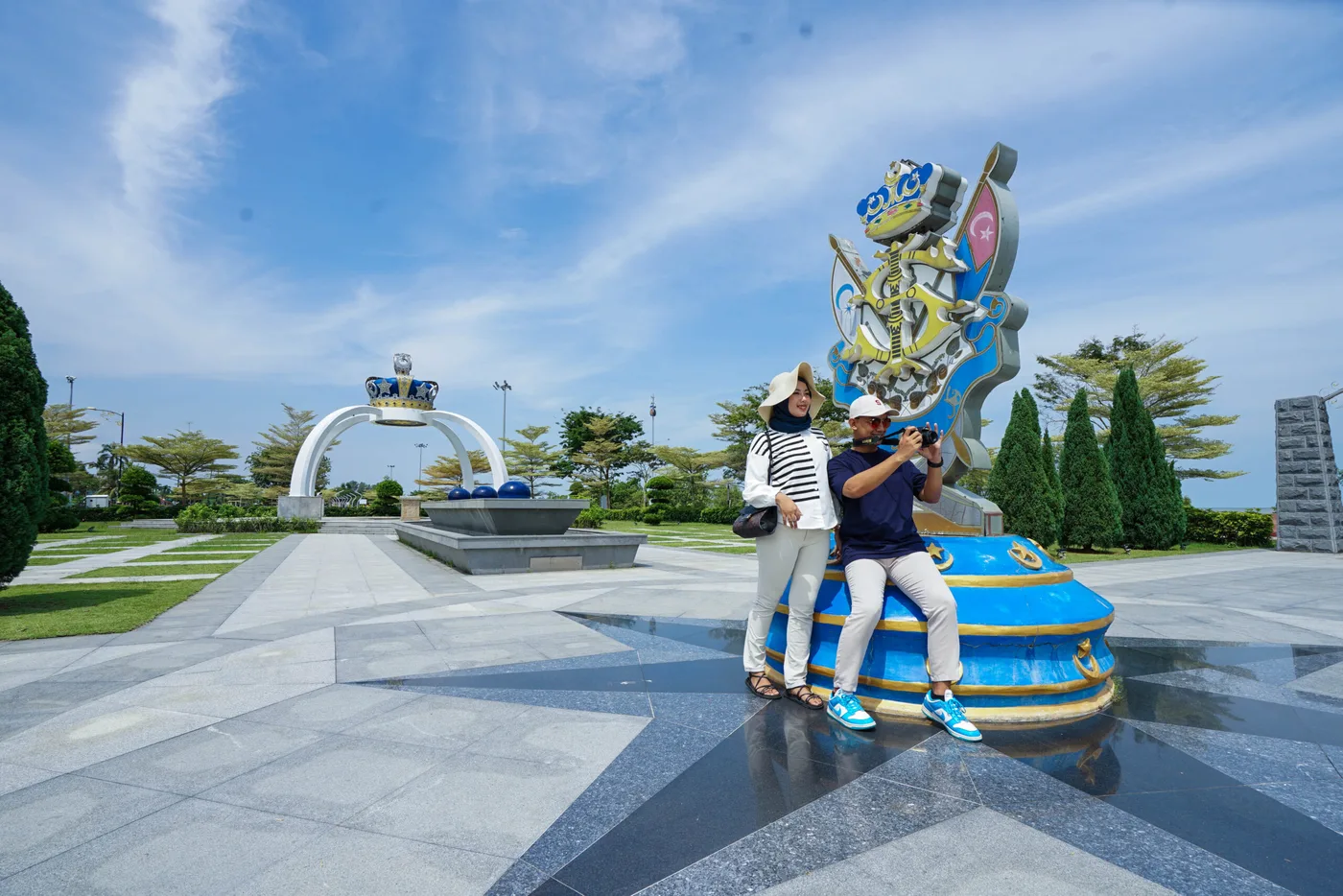 Laman Diraja Pontian — foto sebenar 2