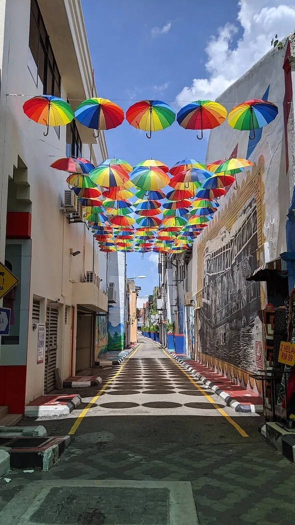 Maharani Mural Lane — foto sebenar 2