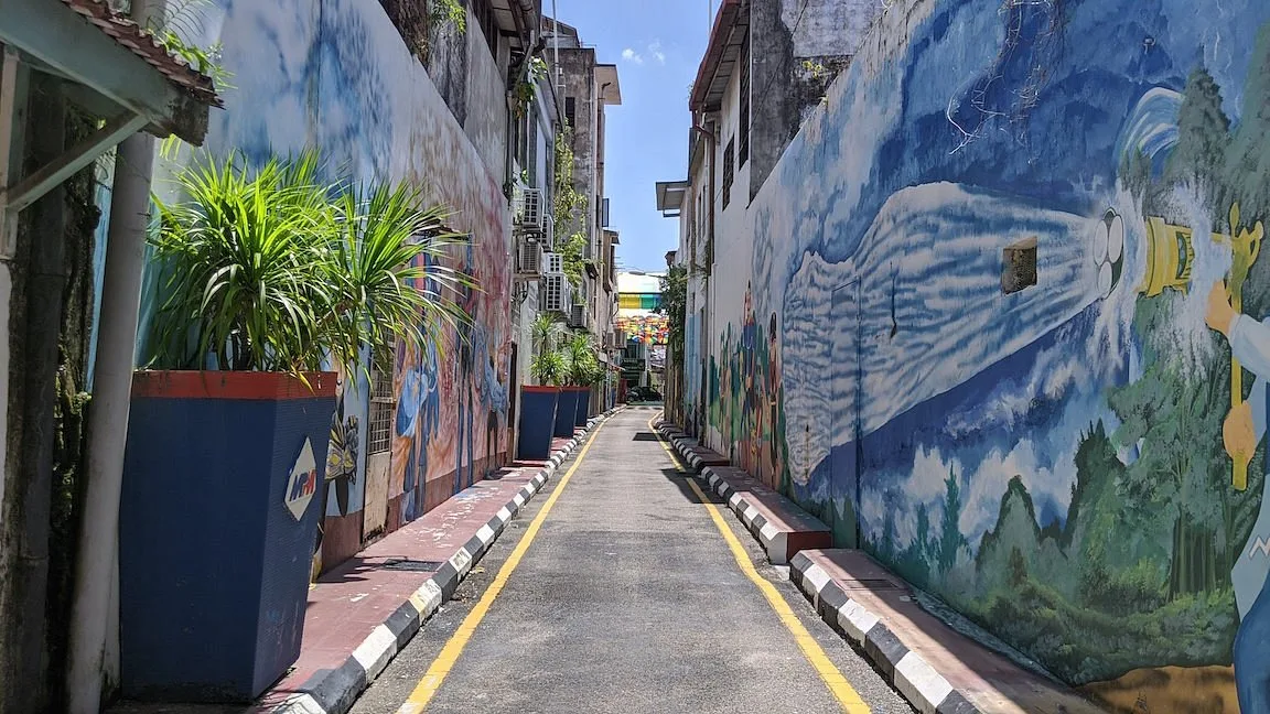 Maharani Mural Lane — foto sebenar 3