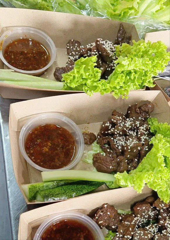 Nasi Blauk — foto sebenar 2