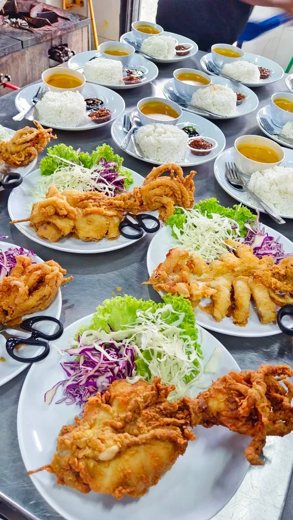 Nasi Blauk — foto sebenar 4