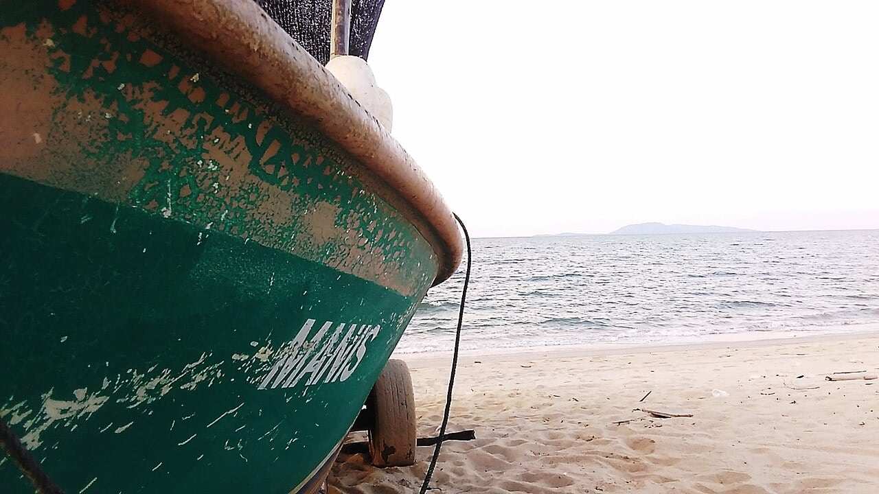 Gambar 2 Pantai Bisikan Bayu / Pantai Dalam Rhu