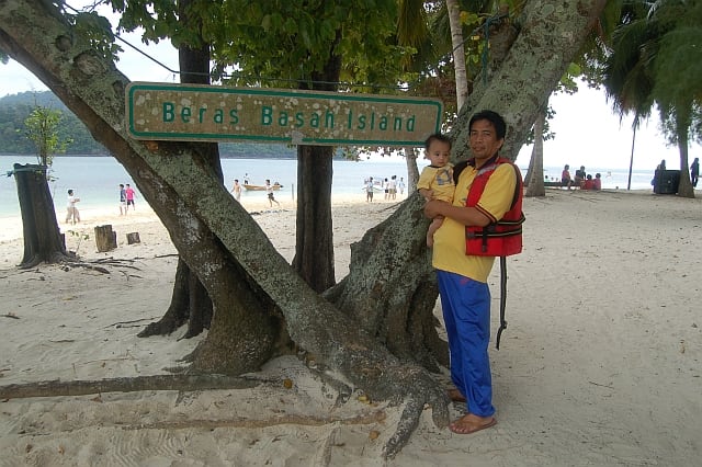 Gambar 2 Pulau Beras Basah
