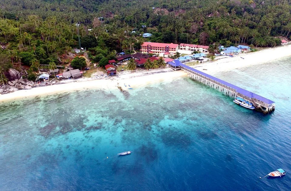 Pulau Pemanggil, Taman Laut Sultan Iskandar — foto sebenar 5