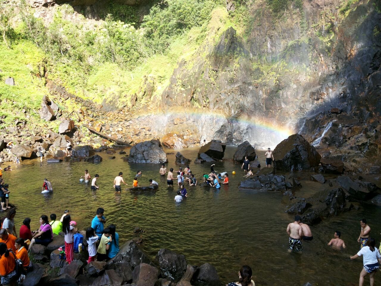 Gambar Rainbow Waterfall Sungai Lembing