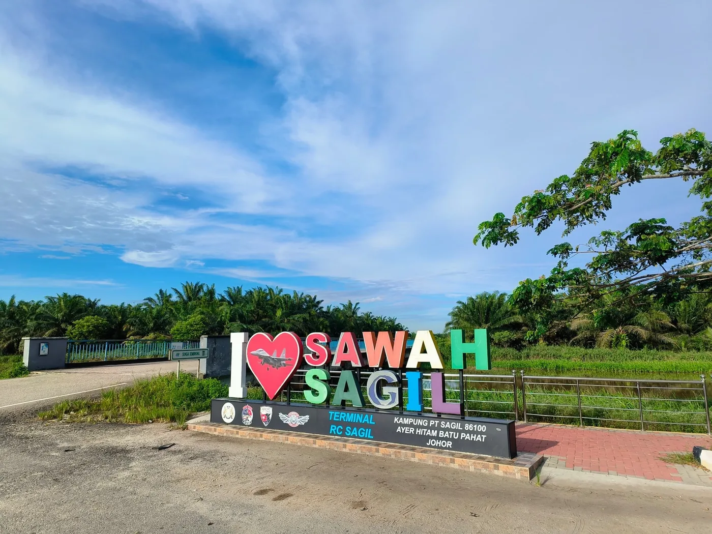 Gambar RC Runway Sawah Sagil