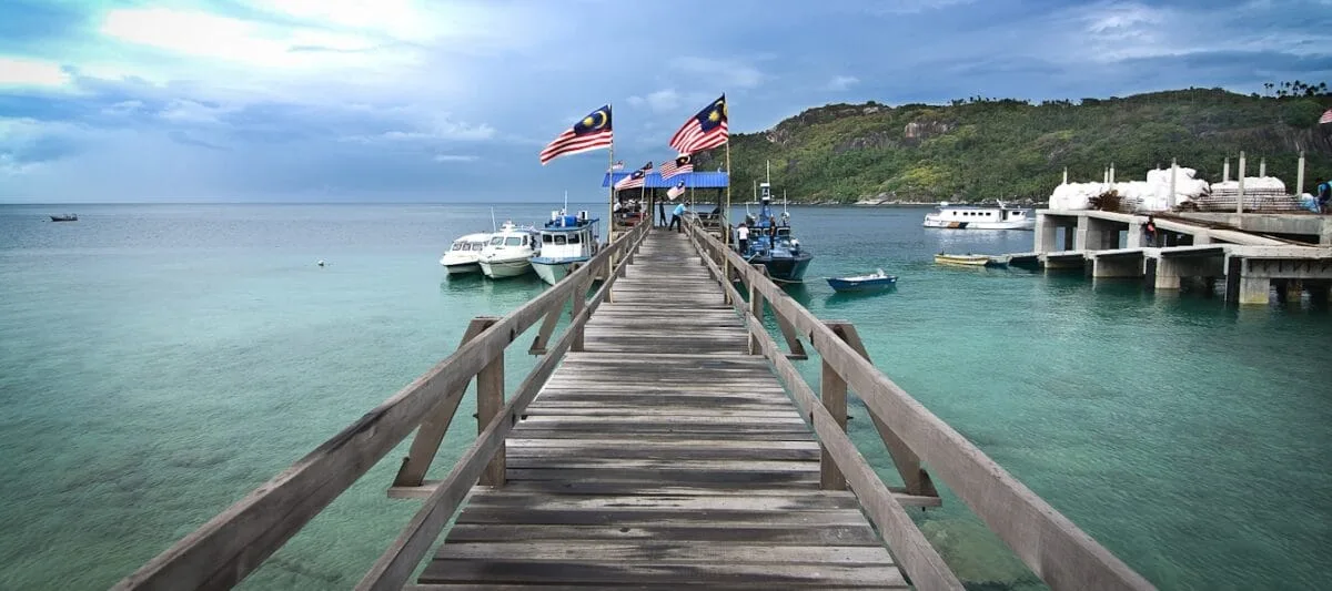 Sultan Iskandar Marine Park — foto sebenar 3