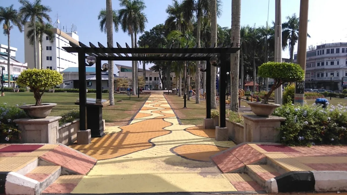 Taman Merdeka, Kluang — foto sebenar 2
