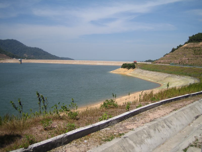 Gambar 3 Teluk Bahang Dam
