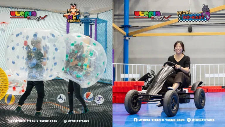 Utopia Titan X Theme Park — foto sebenar 4