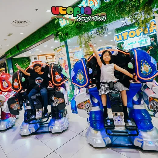Utopia Titan X Theme Park — foto sebenar 5